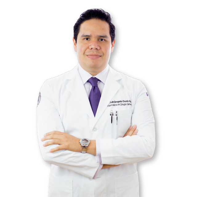 Dr. Gregorio Osoria, cirujano general en Monterrey