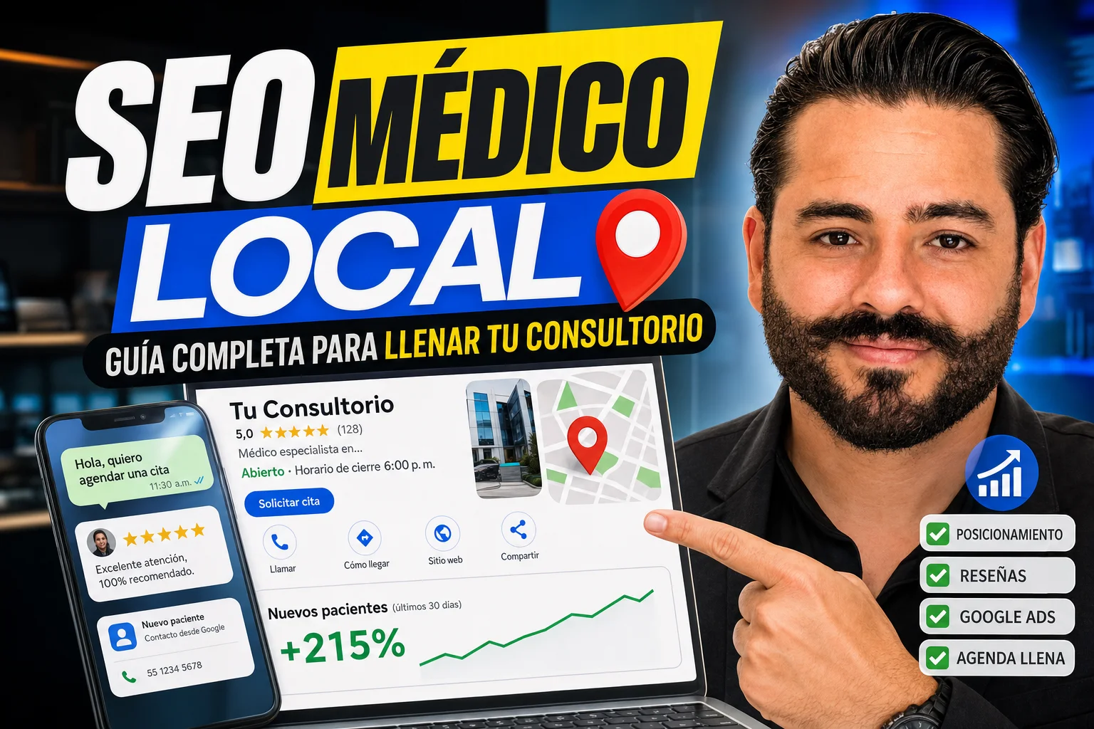SEO médico local: guía completa para llenar tu consultorio